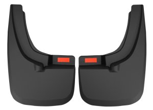 Ford Ranger Mud Flaps - Front - Husky Liners - FormFit, Husky Shield - Black - `19-`22